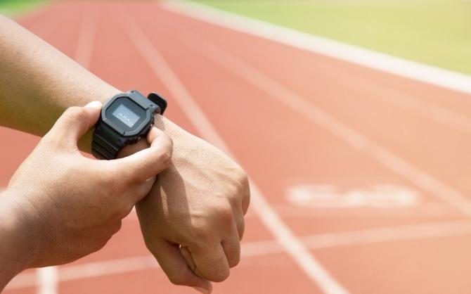 Measuring athletes performance on a race on 