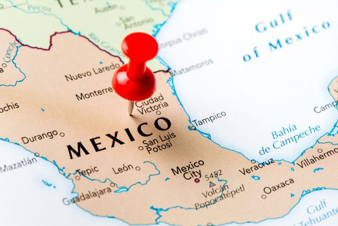manufacturing in mexico map